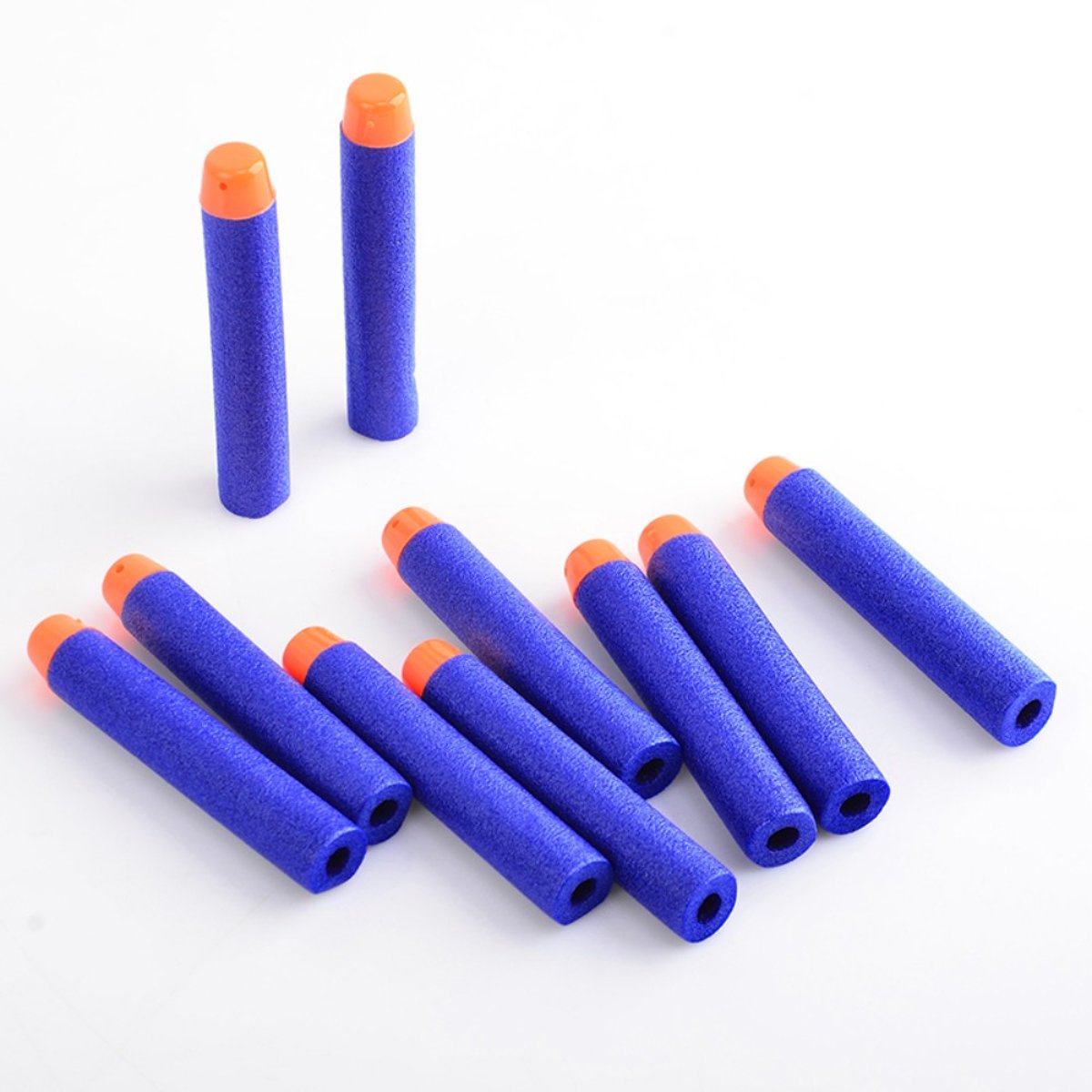 Universele nerf pijltjes | geschikt voor nerf-n-strike speelgoedblasters | 20 stuks | blauw